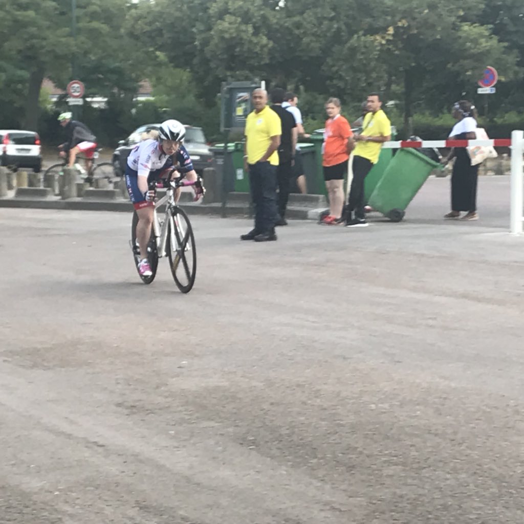 Inas World Cycling commences @INASsport womens race <a href="/globalgames19/">Global Games 2019</a> <a href="/SportIncAus/">Sport Inclusion Aus</a>