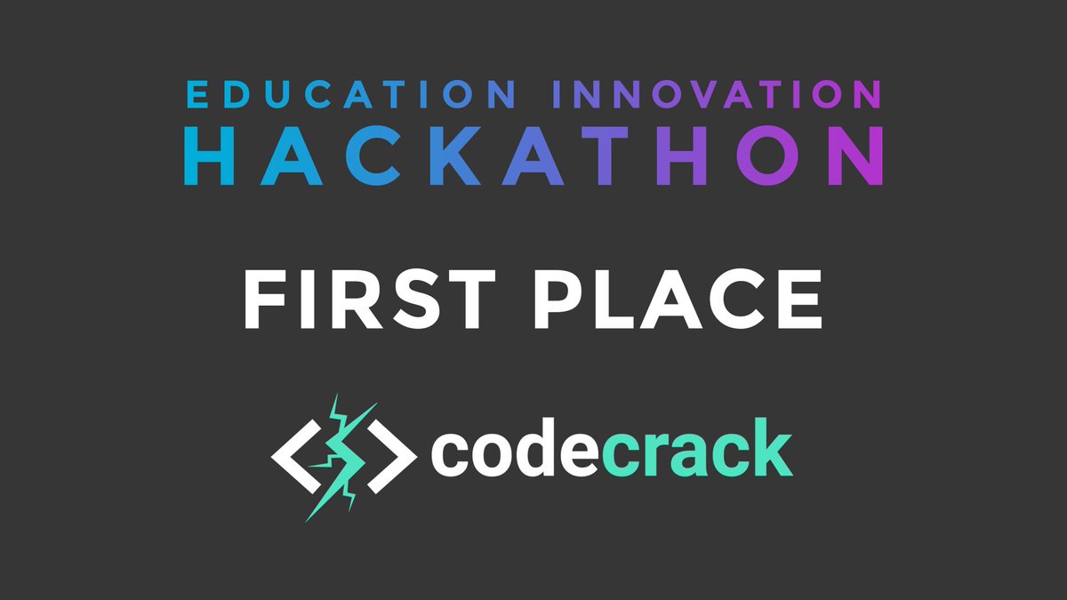 dev_nq's tweet photo. Congratulations to the CodeCrack team who took out first place in the DevNQ Education Innovation Hackathon with their test-driven programming education platform! We'll keep you updated as the team works towards releasing their project. #devnqhackathon #devnq https://t.co/VeQLYA7hhL