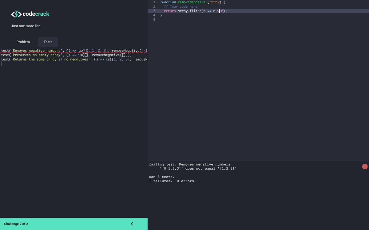 dev_nq's tweet photo. Congratulations to the CodeCrack team who took out first place in the DevNQ Education Innovation Hackathon with their test-driven programming education platform! We'll keep you updated as the team works towards releasing their project. #devnqhackathon #devnq https://t.co/VeQLYA7hhL