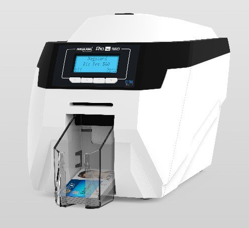 idcardcentreltd's tweet photo. The new Magicard Rio Pro 360 is available now on our website! Featuring a new computer and advanced security features, this may be one of the most intelligent ID card printers to date! https://t.co/LcVPn8Fi0m #Magicard #printer https://t.co/UPgrCDDS4c