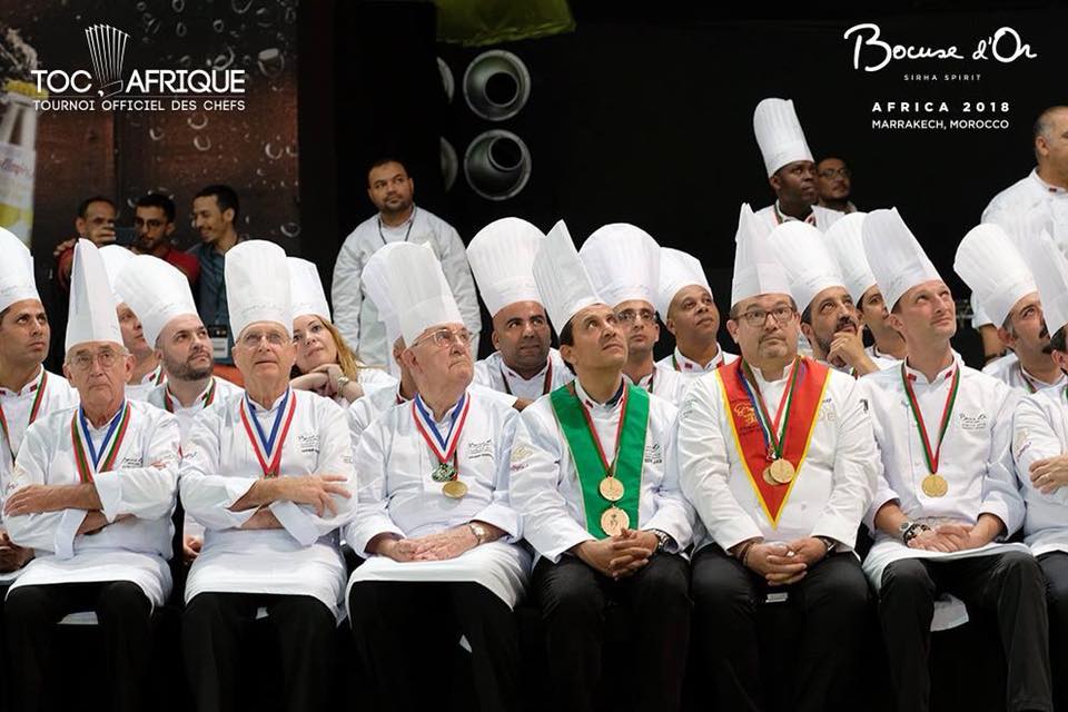Uberchefrussia's tweet photo. В Африке прошел отборочный тур конку��са Bocuse d’Or 
Конкурс Bocuse d’Or («Золотой Бокюз») был создан знаменитым шеф-поваром Полем Бокюзом еще в 1987 году. А континентальный отборочный тур престижного международного конкурса Bocuse d’Or впервые прошел в Африке �� этом году https://t.co/RxhstpYGNW