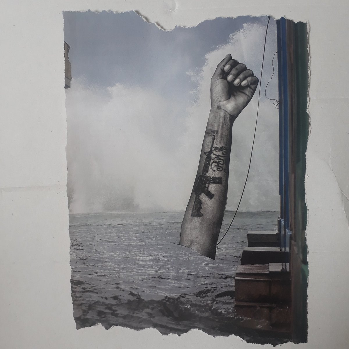 AlmirallSerra's tweet photo. En la temàtica de #collage d'aquest mes de @collagexcollec: #losafectos aporto "La superviolència" https://t.co/ODDqWYNFP4