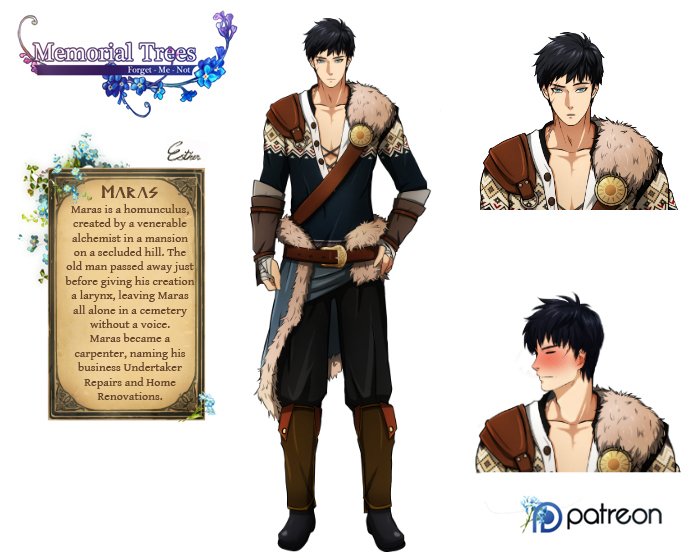 WoodstockPro's tweet image. RT estherfunword: Ava x Maras Character Bachelors in game #MemoryTrees : #RPG simulation #game [BXG] [GXB] Download public version goo.gl/q5f6ZT . . . #gamedev #gameart #otomegame #indiedev #unity3d #3d  IndieGameDevBot …