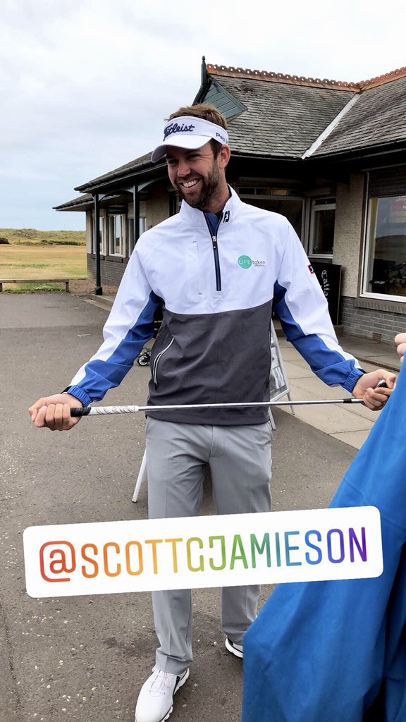FlashyFi's tweet photo. Today we’re filming at @Montrosegolflin with our amazing #LIFE brand ambassador @scottjamieson54 for an amazing cause, supporting kids from @WinningScotland #charity #philanthropy #dogood https://t.co/2LI8bQBd31