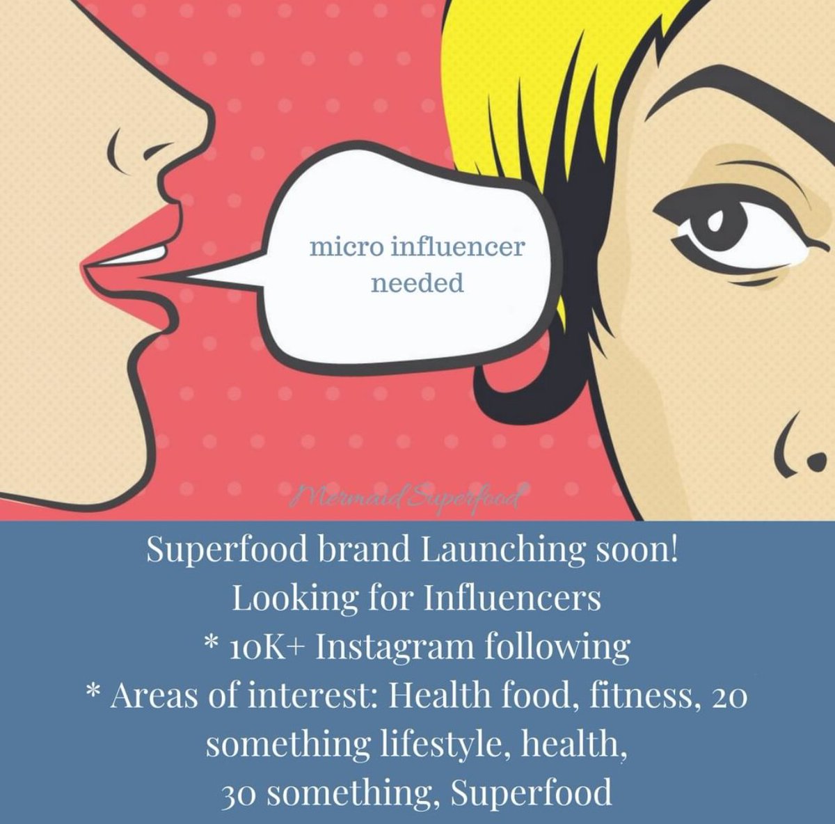 FoodMermaid's tweet photo. Influencer needed. DM me
#influencer #health #fitness #superfood #foodieuk #follow #follower #followers #healthy #collaboration #collaborate #collab #influencermarketing #influencerswanted #ukfoodie #healthyfooduk #healthlifestyle #healthyfood #healthyeating #cleaneating #uk https://t.co/HTiyiOM33U