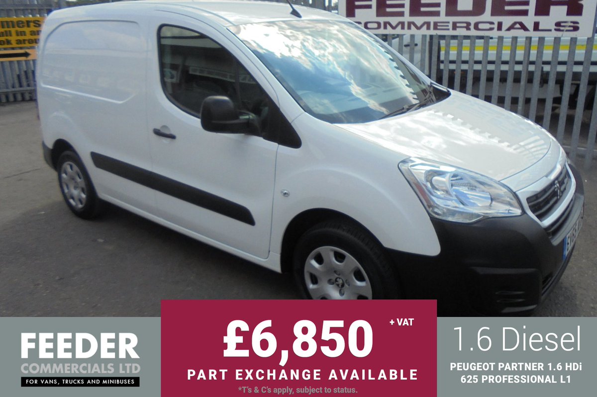 Feeder Commercials On Twitter Just In Peugeot Partner 1 6