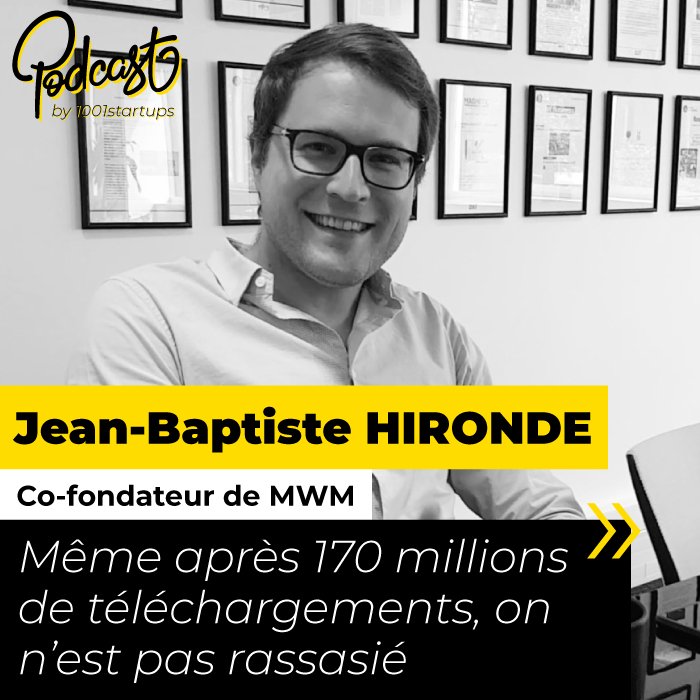 "Même après 170 millions de téléchargements, on n’est pas rassasié" 🚀
Découvrez le septième épisode des podcasts avec Jean-baptiste Hironde, CEO et fondateur de MWM, société éditrice de la célèbre application Edjing. => bit.ly/2KWqKC5
