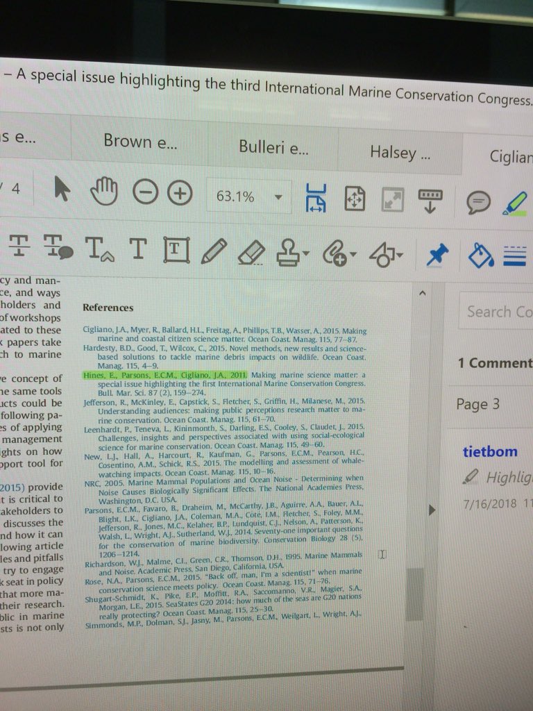 WhyOceansMATTer's tweet photo. Clicked on a lit cited link in @TieDyedSeas et al 2015 on #IMCC3 for @socialseas et al 2011’s #IMCC1 special issue and it takes me to a paper on “How to be Bond”.... great find with #hyperlinkfun! 🤣 @Craken_MacCraic @LetsFishSmarter https://t.co/Vti1eotJFi