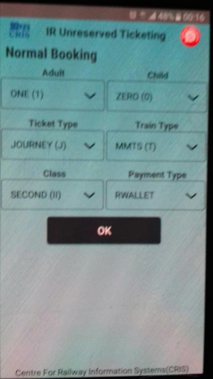 DRM Hyderabad on Twitter "Now passengers can buy paperless unreserved