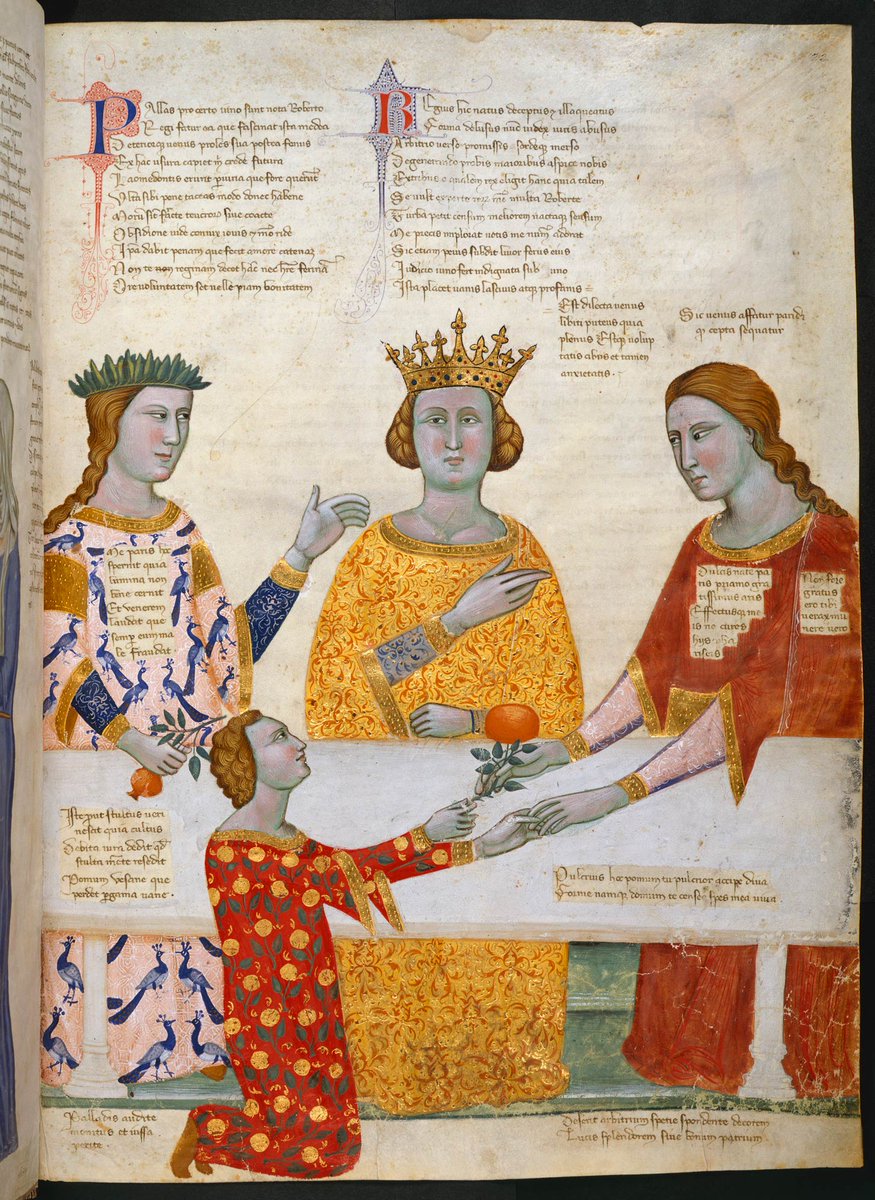 Tuscany, c. 1335, Royal 6 E. ix, ff. 21v-22r