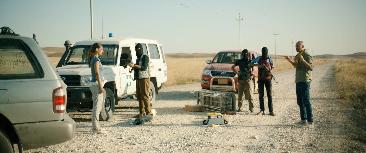 KurdFilmfest's tweet photo. Das #Kurdische Filmfestival freut sich, „Das Milan-Protokoll“ unter der Regie von Peter Ott präsentieren zu dürfen. 
Eine Deutsche Ärztin, die im Irak in die Hände einer sunnitischen Gruppe gerät. https://t.co/tVk4gYreQW
