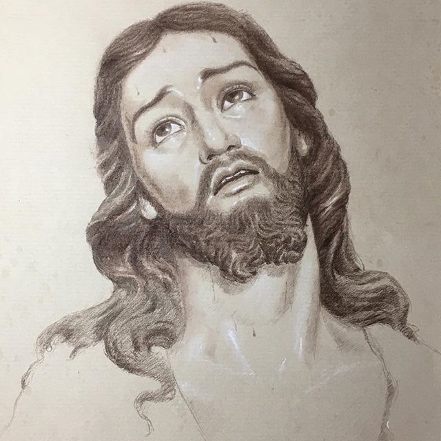 juandiazlosada's tweet photo. Dibujo sobre papel del Cristo de la Oración en el huerto de Granada . ✏️ ____________________________________
👇🏼
Drawing by #juandiazlosada 🎨
🎨
____________________________________
https://t.co/XgUVeHYH1n
_________________________________

#instadr… https://t.co/AXul7KIoOs https://t.co/gGqrGsniPm