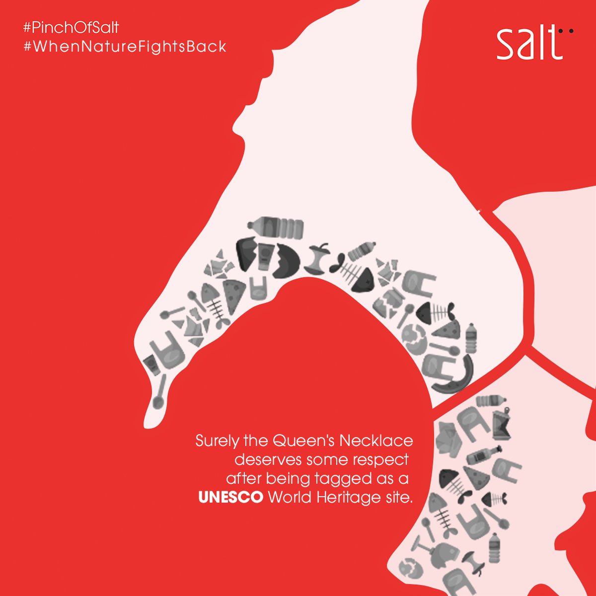 saltsociety's tweet photo. As you sow, so shall you reap. #WhenNatureFightsBack #MumbaiMonsoons #PollutionFreeMumbai #QueensNecklace #MarineDrive #Mumbai https://t.co/AO9LOig8RC
