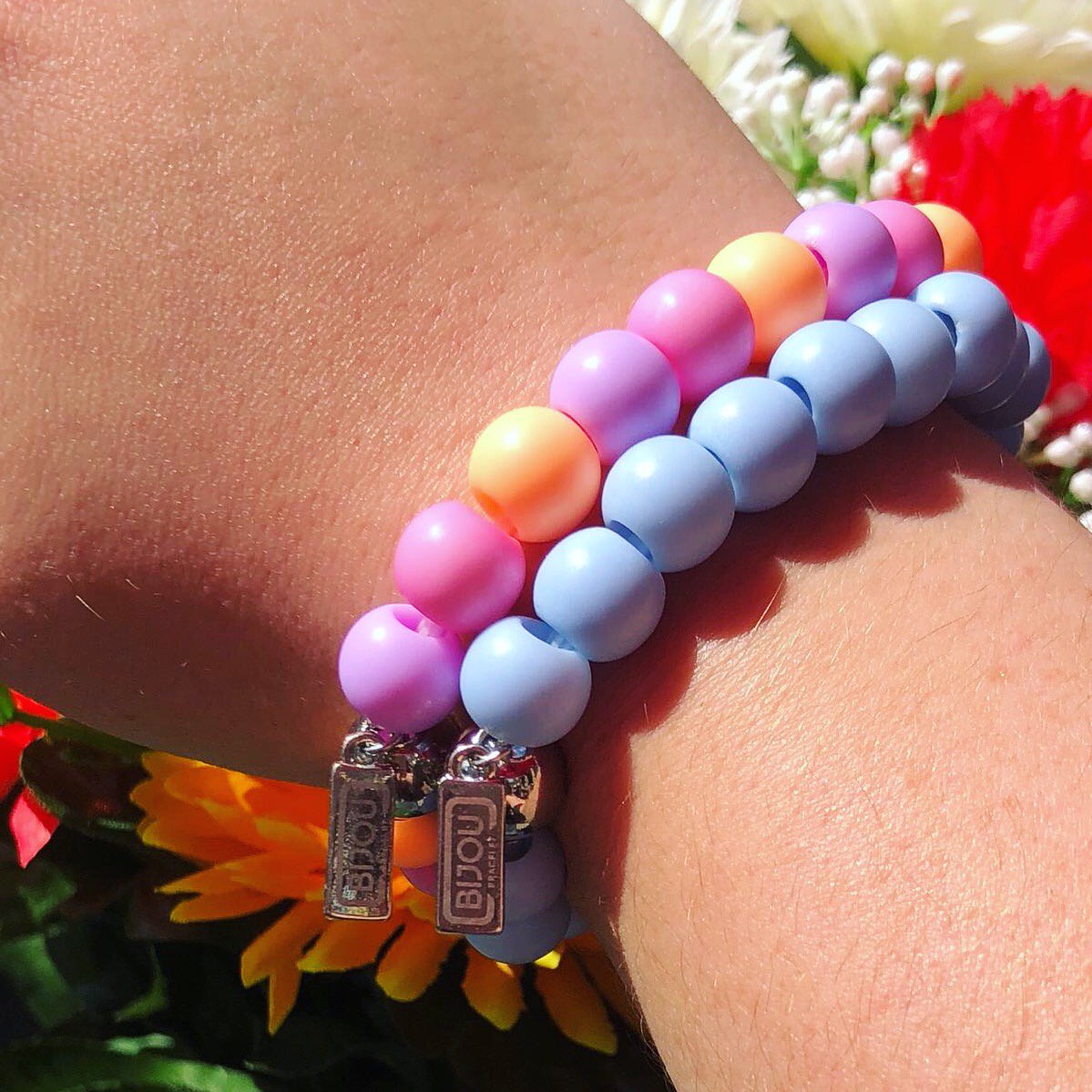 BijouBracelet's tweet image. Happy Monday 💐 What colourful combinations have you got for us this week? #MyBijouStyle