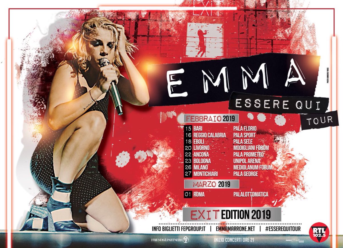 MarroneEmma's tweet photo. #EssereQuiExitEdition2019 
Sono partite le prevendite 🎫
https://t.co/yv2VL2Rn2R https://t.co/ZuMQQcdspH