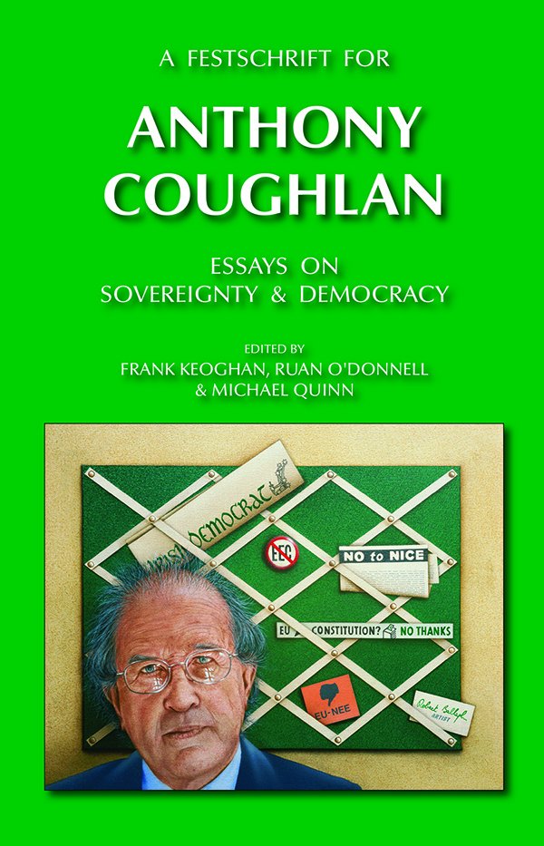 FestschriftIP's tweet photo. Available in Hodges Figgis, Dawson Street; Books Upstairs, D'Olier Street; Connolly Books, Temple Bar; and Easons, Connolly Station. Eighteen essays; cover portrait by Robert Ballagh; pages xviii, 160; unique photos; costs €25, hardback, with gold coloured ribbon. #FestschriftIP https://t.co/vuwt69yF3Y