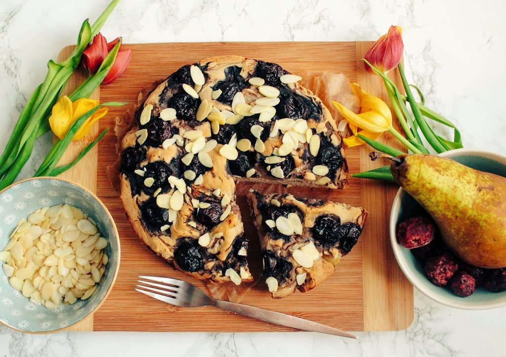 SpamellaB's tweet photo. It's #NationalCherryDay 🍒🍒🍒 one of my favourite fruits! Make this easy #vegan #glutenfree #dairyfree #norefinedsugar CHERRY, PEAR &amp; ALMOND CAKE to celebrate! 🍰🤗🤩 https://t.co/ovaF6jHPGX

Featuring @IndigoHerbs
@SukrinUK @Alpro
@lucybeecoconut 👍 https://t.co/OaiwPsZ6C3