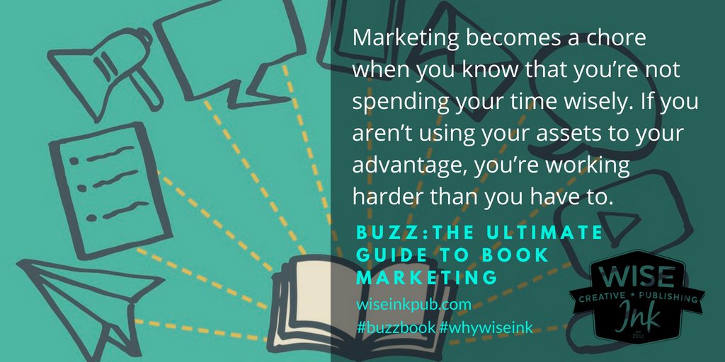 Wiseink's tweet photo. Is book #marketing a chore for you? Maybe you're trying too hard. Connect with your audience in ways that are authentic to YOU. #buzzbook #wiseink #marketingtips https://t.co/V5Nii1jAls