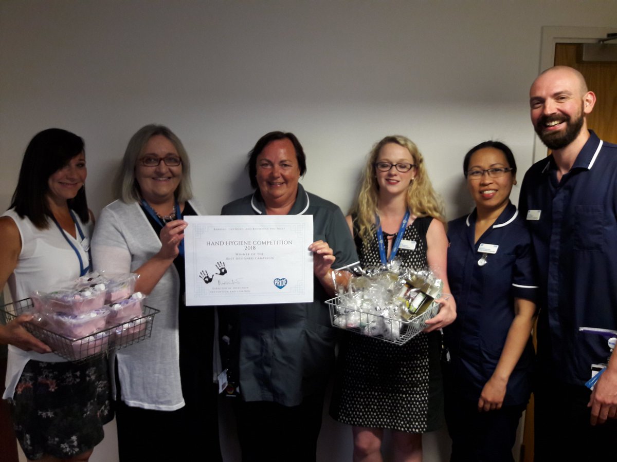 BHR_IPCT's tweet photo. Congratulations to SpecMed for best designed #HandHygien campaign. Great teamwork! @MagdaBHR @BHR_hospitals @cathydunn @cathymarydunne @carolinemoore62 https://t.co/uRrGJxnTxB