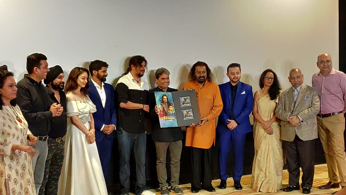 In Pictures: <a href="/SingerHariharan/">Hariharan</a>, <a href="/KaranHariharan/">Karan Hariharan</a>, #AkshayHariharan #Vishalbharadwaj, #AmeetaParsuram and others at the launch of #Hariharan's new song, #Afsaane.

<a href="/IamSandeepaDhar/">Sandeepa Dhar</a>
