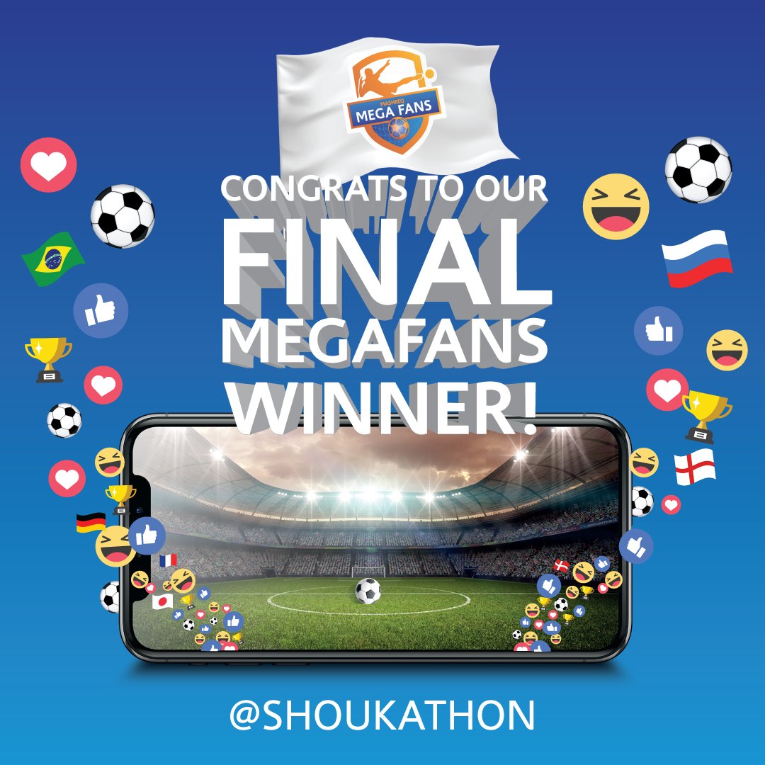 MashreqTweets's tweet photo. France are the champions, and it’s the time to announce the final daily winner of #MashreqMegafans!
Congratulations @shoukathon on your prediction and thanks to all the participants for making this tournament so much more special. https://t.co/zx5qT2vfNX