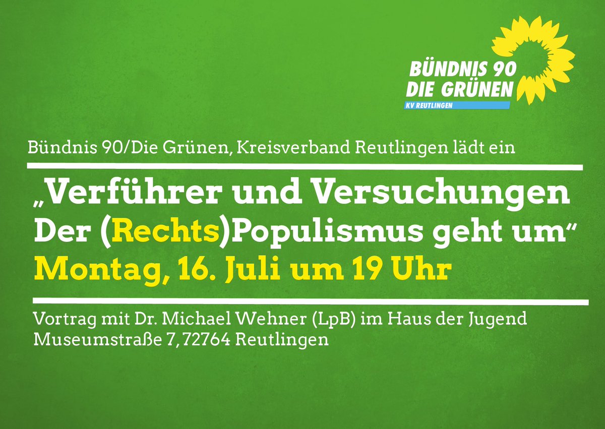 Kv Grune Reutlingen On Twitter In Ein Paar Stunden Geht S Los