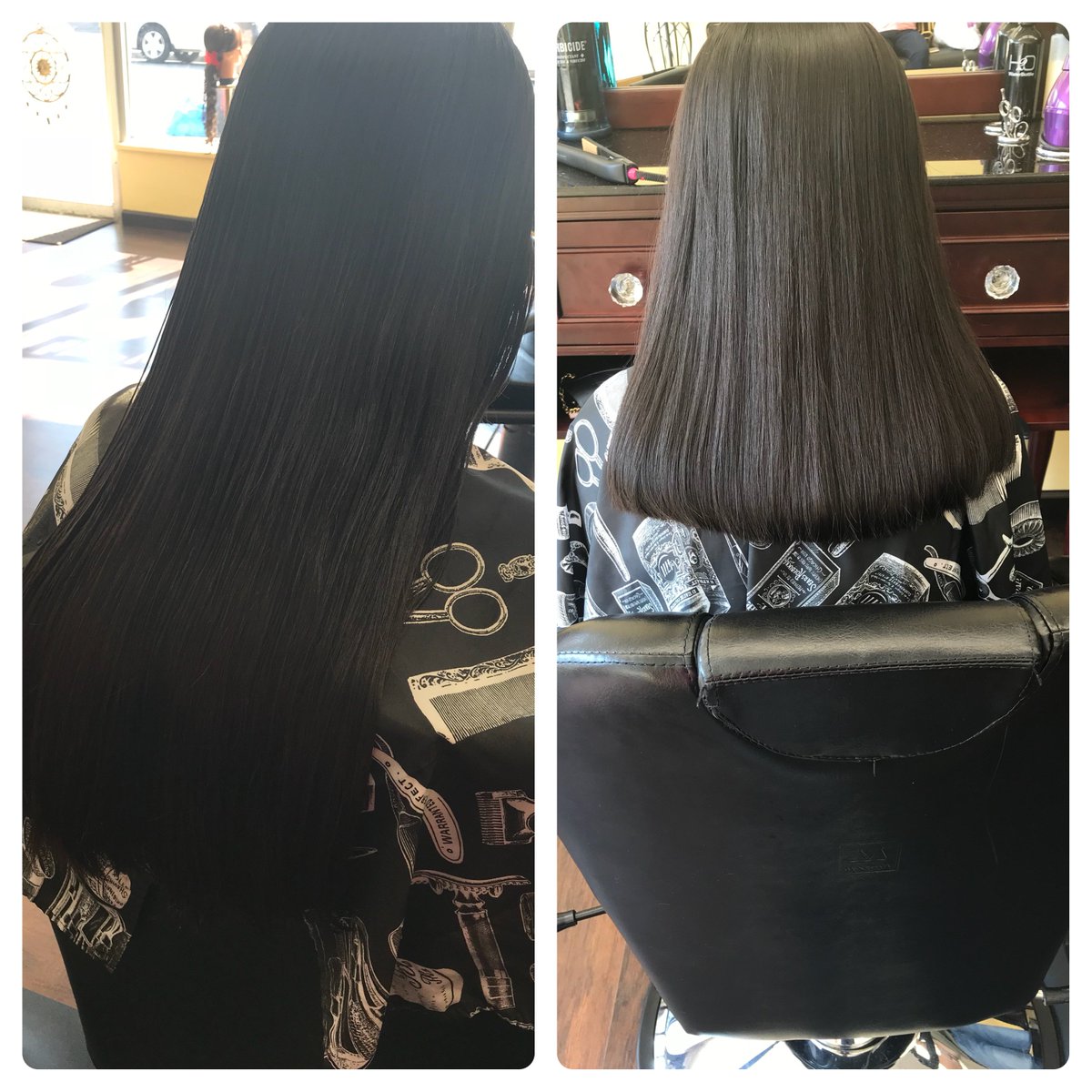 LunaSolBeauty's tweet photo. Before and after #SummerHair #LunaYSolBeauty #LunaYSolTransformation #MondayMotivation #MondayTransformation #ModernSalon #HairDresserMagic #HairCare #HairCut #LongHair #ShortHair #SummerStyle https://t.co/poMAUxG968