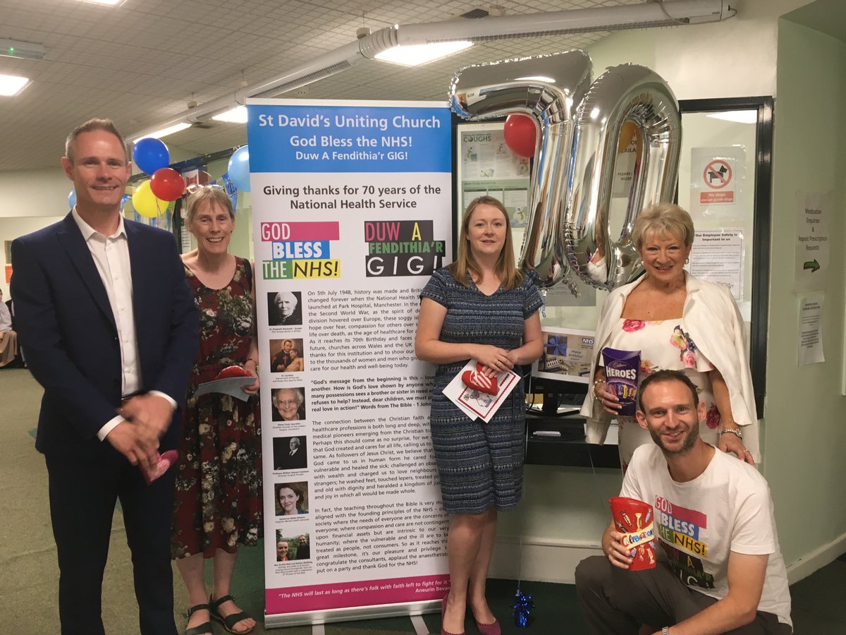 NhsGod's tweet photo. This morning Phil and Beverley met with the wonderful staff and patients at the Kingsway Surgery in Swansea. It was such a privilege to see all the hard work they do for over 10,000 patients! #thankyouNHS #NHS70 #GodBlesstheNHS @ABMhealth https://t.co/BD22qntMfs