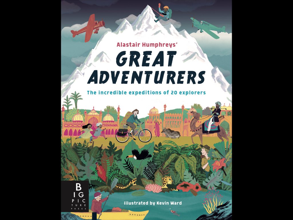 I'm delighted to reveal the front cover for my new book. Definitely the coolest I've ever had! 
Great Adventurers is available to pre-order now.
UK: amzn.to/2lPRXHx
Rest of World: goo.gl/Egzo6m