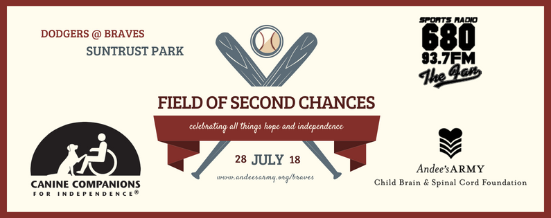 AndeesArmy's tweet photo. Join us on 7/28 Braves vs. Dodgers as we honor Chance Veazey @C_Veaz15  and @folty25 alongside @ccicanine ! Get tickets here:  https://t.co/jqjY341ABU   #bravery #FieldofSecondChances #independence @atlgoc @atlcbr https://t.co/Qw5QIC7g0X