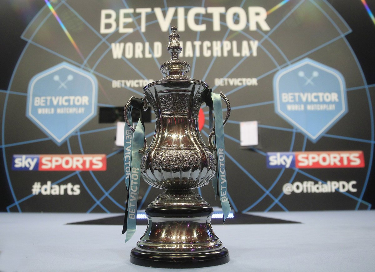 So now that the little football event has finished are you all now ready for the main sporting event of the summer? #matchplay2018 @OfficialPDC @SkySportsDarts @BetVictor