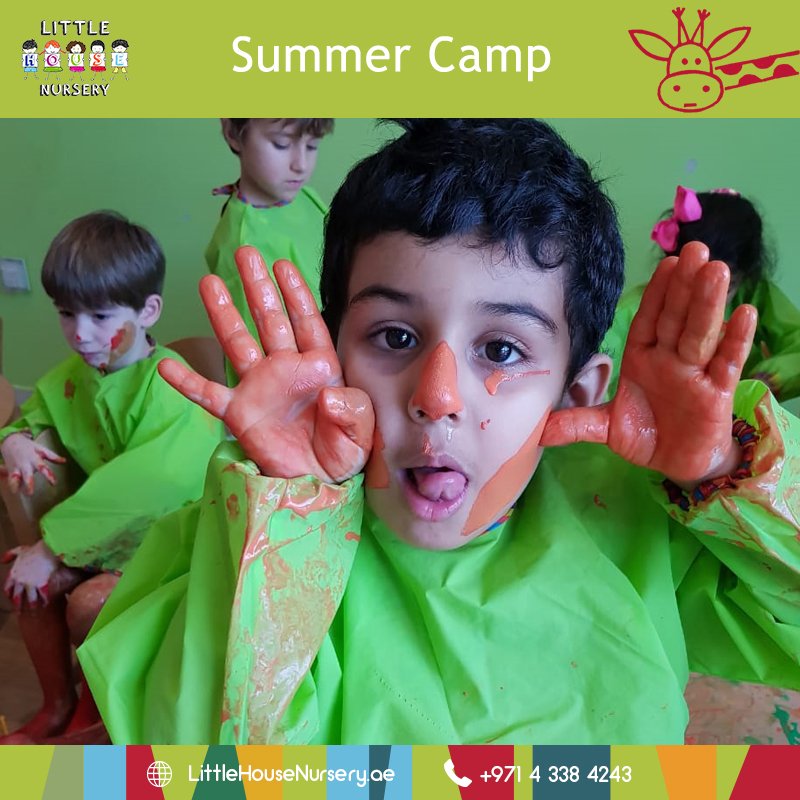 Littlehouseae's tweet photo. The children used eatable paint for a fun messy play😀
They had so much fun making marks with colorful paint 🎨in their own way
#British_Curriculum #nursery #dubai #activity #Summer_Camp
#little_house #Children #Fun #Learning #summer_camp_activities https://t.co/9ydYYP0yfw