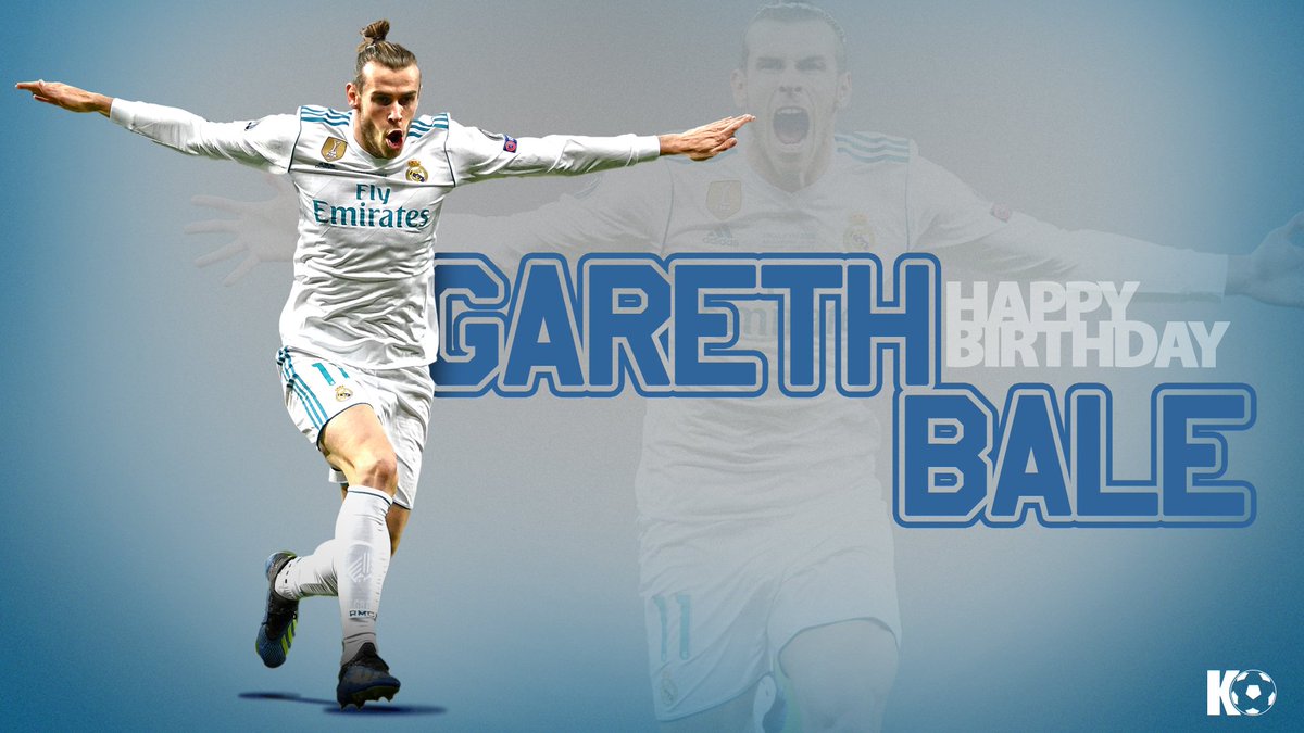 KickOffMagazine's tweet photo. La Liga 🏆
Copa del Rey: 🏆
Supercopa de España 🏆
UEFA Super Cup 🏆🏆
FIFA Club World Cup 🏆🏆
UEFA Champions League 🏆🏆🏆🏆

Happy Birthday, @GarethBale11! 🎂 https://t.co/2ofko5kclH