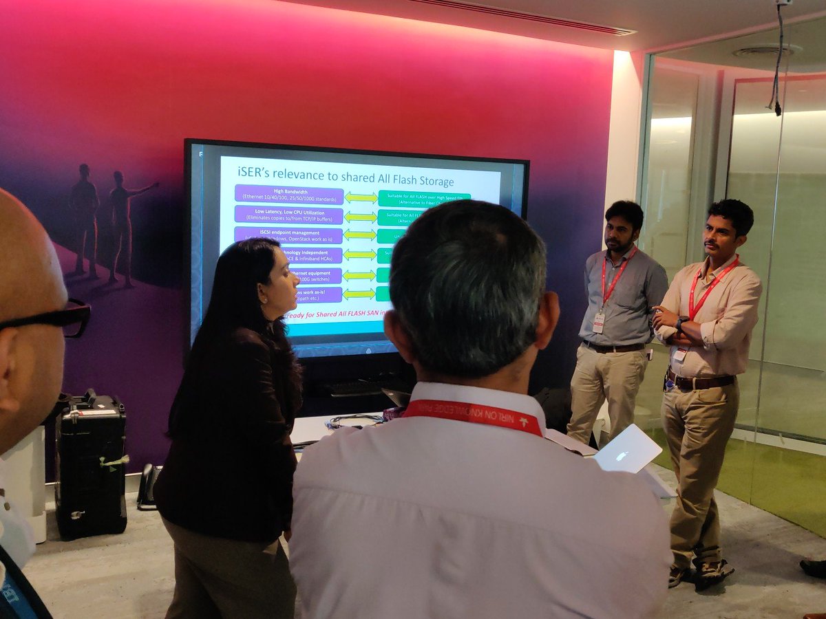 iswapnil's tweet photo. Interactive high performance interconnect iSER at #IBMStorageUGM2018 #ibmisdl @IBMStorage @PiyushGupta104 @wayk0s https://t.co/iwFpGJyIkR