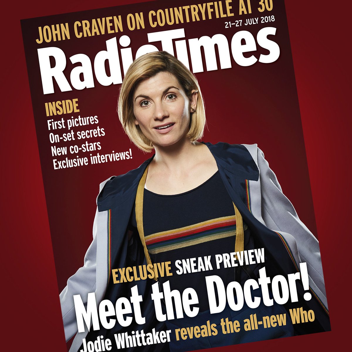 Image result for jodie whittaker radio times cover