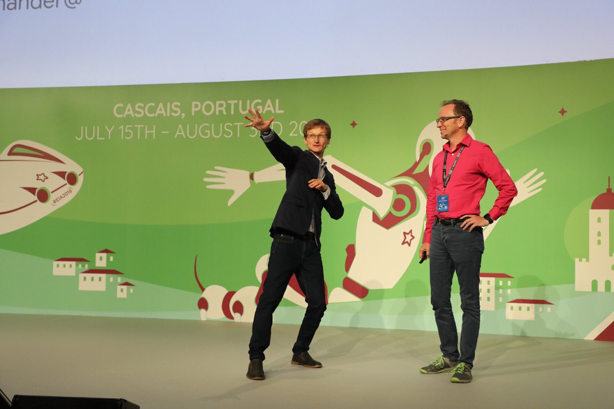 vmachadofoto's tweet photo. #eia2018 #Santander first day!😀👍 https://t.co/TjWprmKC5k