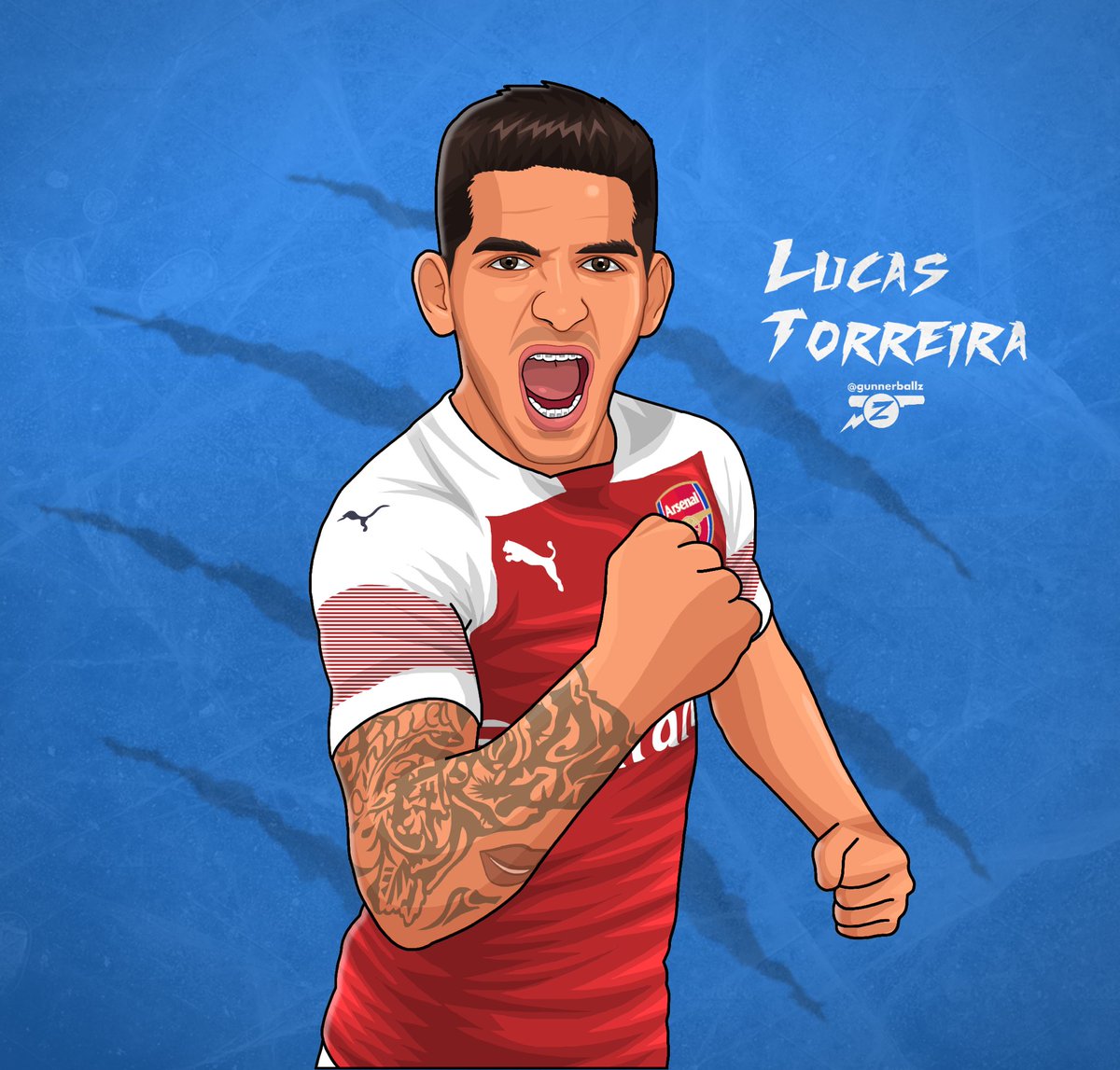 GunnerBallZ's tweet photo. I thought it was about #TimeForTorreira  🦁🔥 #arsenal #afc #torreira #lucastorreira #puma https://t.co/DJ4oLN2fG3