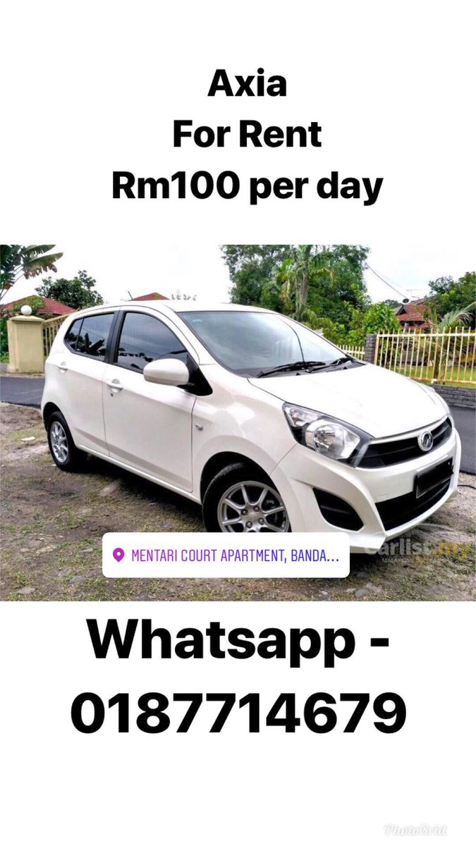 highcarrental's tweet photo. Kereta Sewa Murah!
Pilih kereta anda sekarang!
https://t.co/ZBpjaLlqsx
https://t.co/ZBpjaLlqsx
https://t.co/ZBpjaLlqsx
#keretasewashahalam
#keretasewasubang
#student
#subangarea
#msushahalam
#uniselshahalam
#inticollege
#segicollege
#monashuniveristy
#travelmalaysia https://t.co/JELCvYSFl6