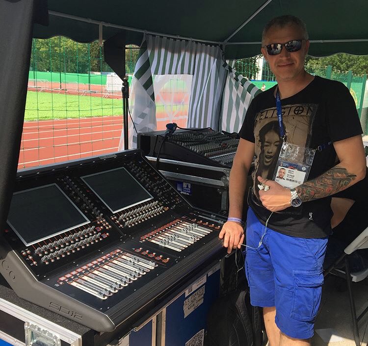 DiGiCo_official's tweet photo. Repost from @romansysoev_zvuk More from #WorldCup2018 @DiGiCo_official at @FIFAWorldCup Closing Ceremony. Well done France 🇫🇷- #allezlesbleus🇫🇷⚽️
.
Isn’t it about time you #updateyourVENUE #changeyourProfile #digico #SD12 #projectvulcan #allthingsdigico https://t.co/ib5AlmnlVz