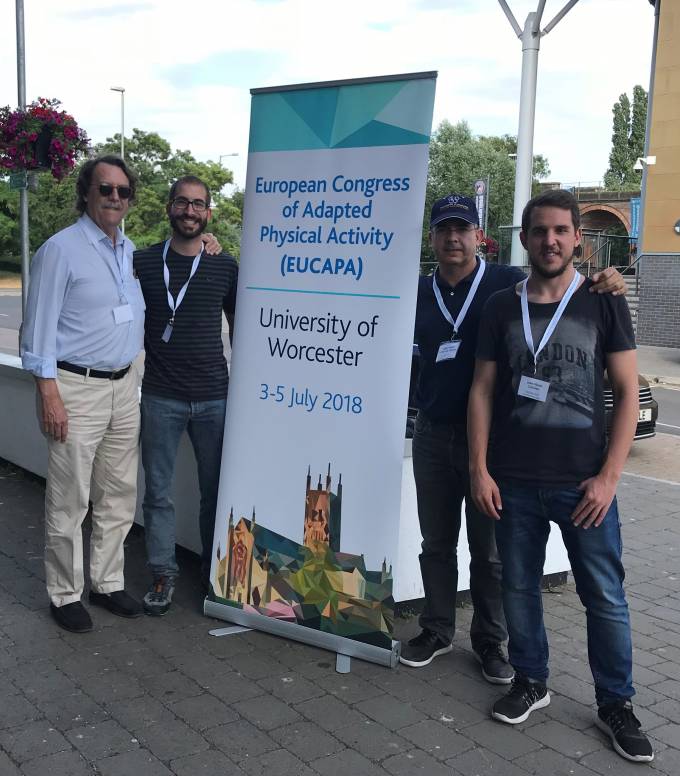GrupoAseguranza's tweet photo. La Cátedra Divina Pastora participa en el Congreso Europeo de Actividad Física Adaptada (@EUCAPA2018) https://t.co/BegOznPi8R https://t.co/wjJVuVdE6x