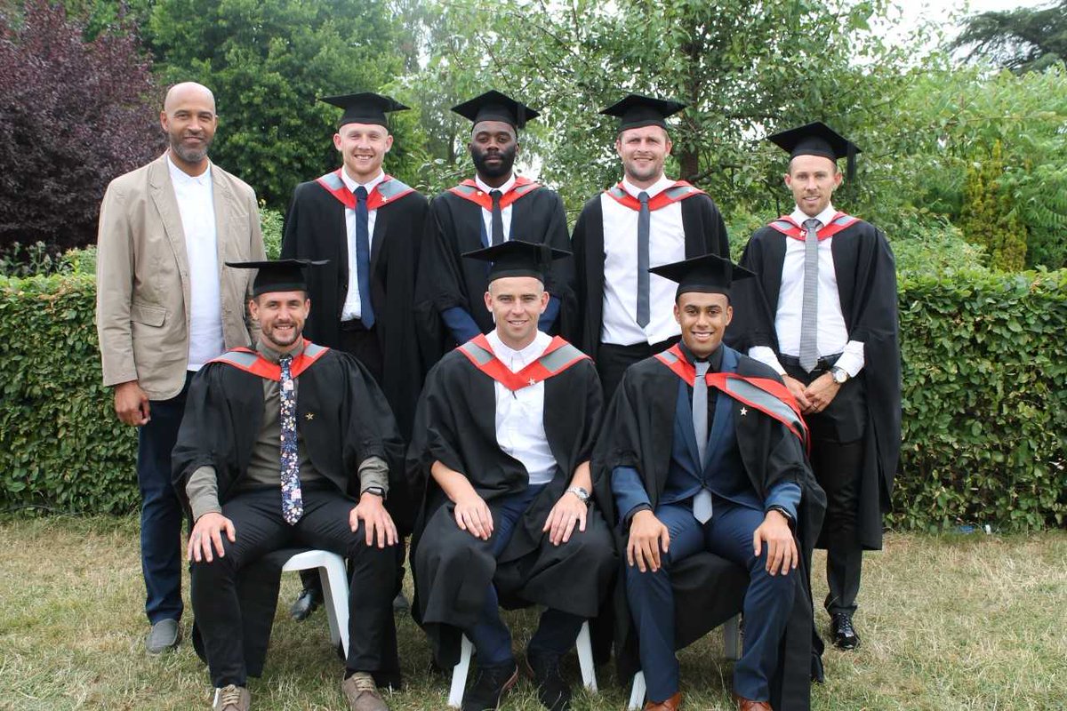 ibayley's tweet photo. Great team photo - the professional footballers who have just become graduates thanks to their hard work and our PSWB BA(Hons) course. #staffsuni #staffsunijournalism #pfa
https://t.co/fZU1QZ2Z9l https://t.co/1EZLcm8V9Y