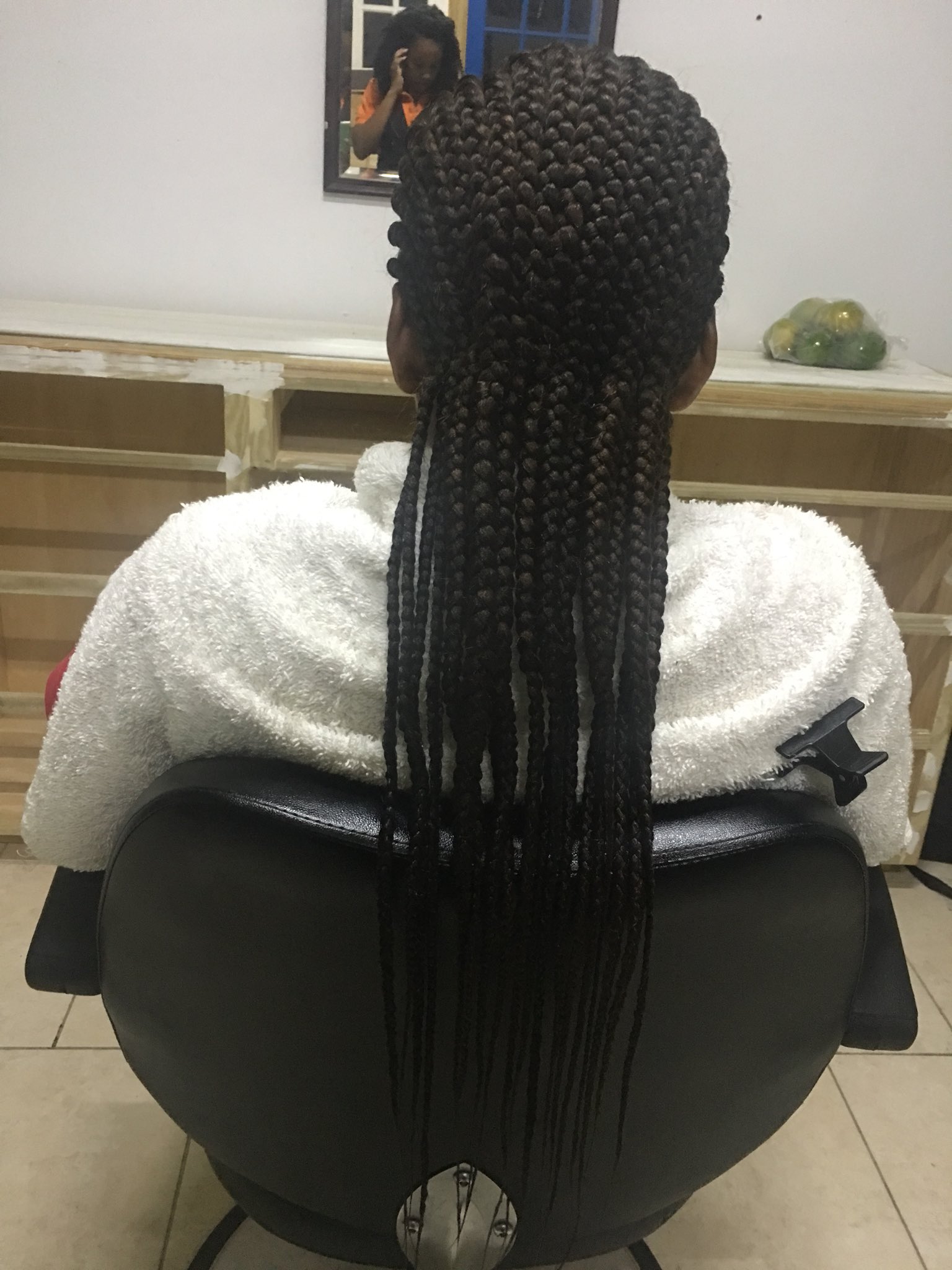 Invisible Cornrow Braids