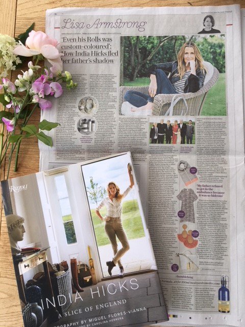Check out this excellent feature on @IndiaHicksStyle with <a href="/LisaDoesFashion/">Miss Lisa Armstrong</a> in the <a href="/Telegraph/">The Telegraph</a>!