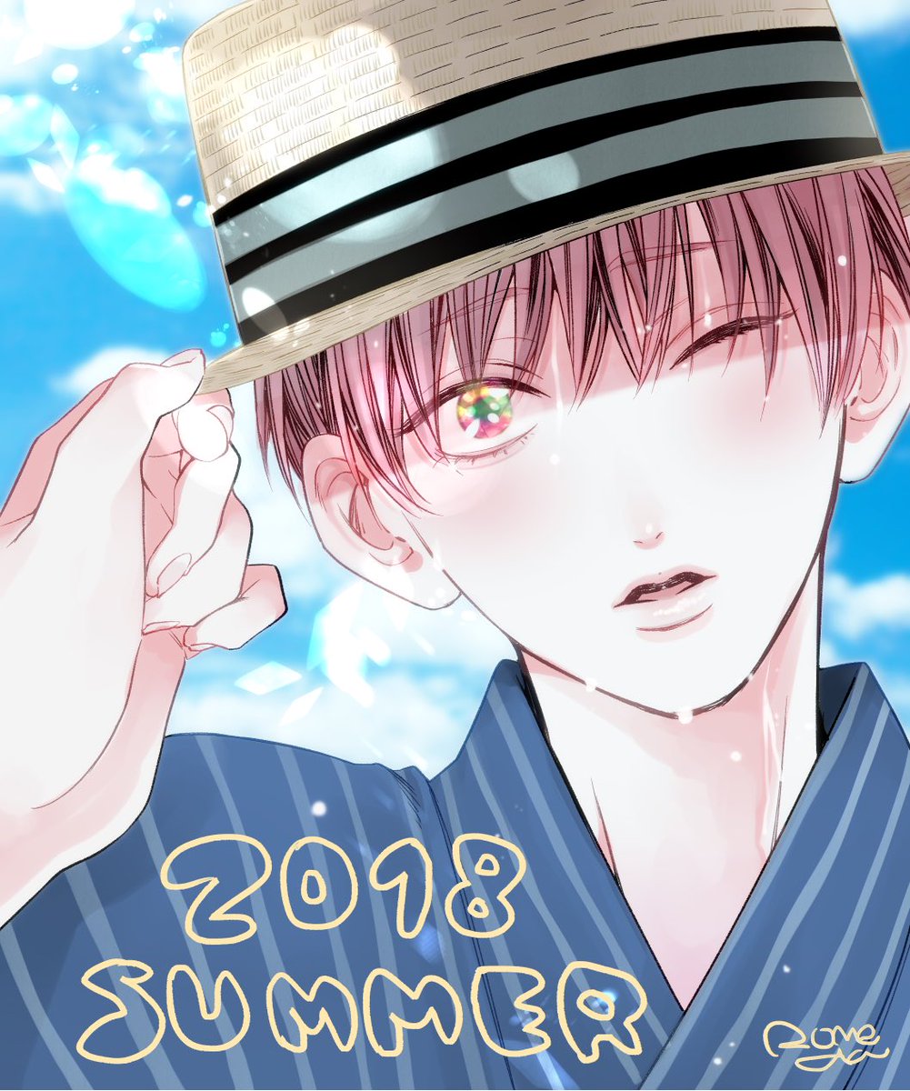 「今年も花火見に行こうね 」|安堂ろめだ☜9/8ヤクザのおシノギ①のイラスト