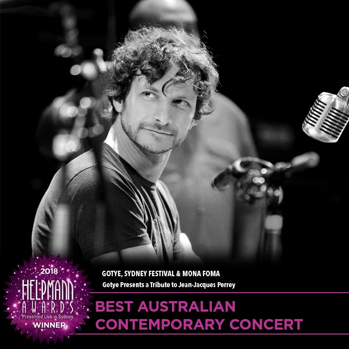 HelpmannAwards's tweet photo. And the winner is…broadcast on ABC! #Helpmanns
@gotye
@sydney_festival
@MONAFOMA https://t.co/VTwYET6Jml