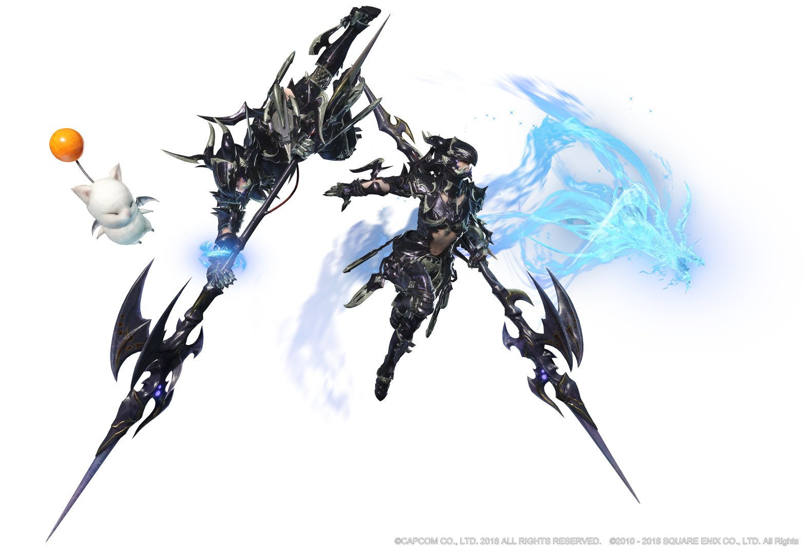 モンスターハンターワールド アイスボーン公式 8月2日 木 配信予定 Mhw無料大型アップデート第4弾 ファイナルファンタジーxiv で登場する竜を屠る者 竜騎士 をイメージしたコラボ武器 防具が登場 コラボ武器は操虫棍 ゲイボルグ 猟虫