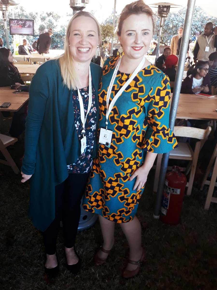 WILDOCEANSSA's tweet photo. Proud partners of #newf2018 WILDOCEANS' Deputy Director Lauren van Nijkerk with Sarah Freestone of @GrindrodBank pictured during the media breakfast at Durbans' Botanic Gardens.
#FilmInConservation #WildlifeFilmaking #MakingADifference https://t.co/6NjowpIJuu