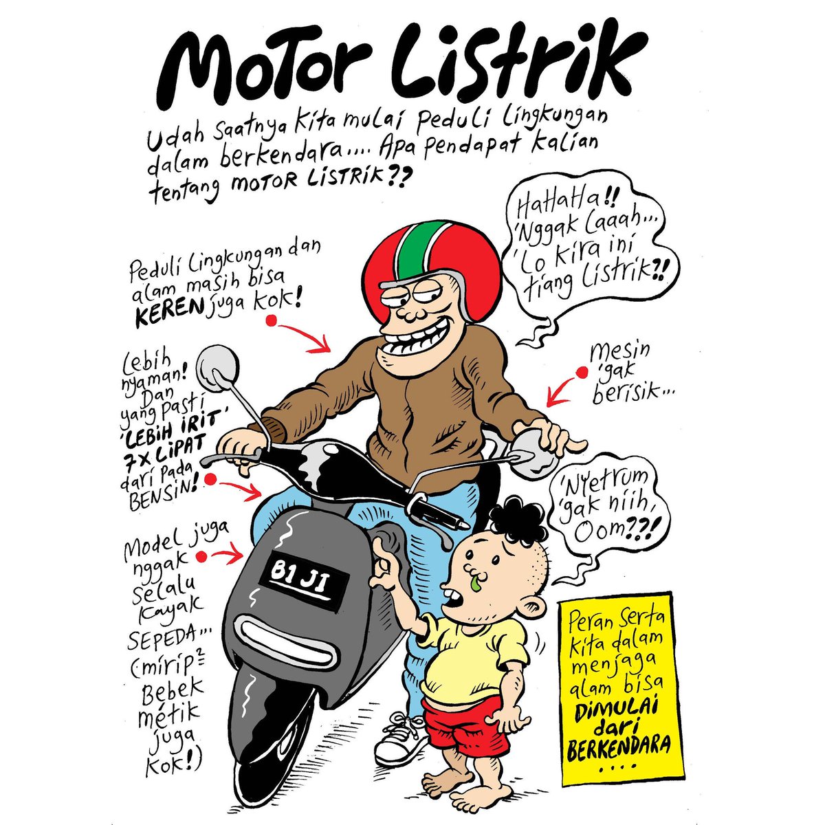 mice_cartoon's tweet photo. Bagi yang sudah punya pengetahuan tentang motor listrik, mohon dibagikan pengetahuannya mumpung @solidiance lagi ngadain uji coba motor listrik di jalanan :)
Berbagi itu baik dan penting lho.

#motorlistrik #futureofmobility https://t.co/C2haRa4ZhW