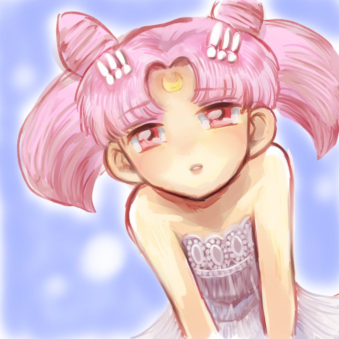 お買い得モデル 8 4 レディセレニティ ちびうさ セーラームーン 手描きイラスト インテリア 家具