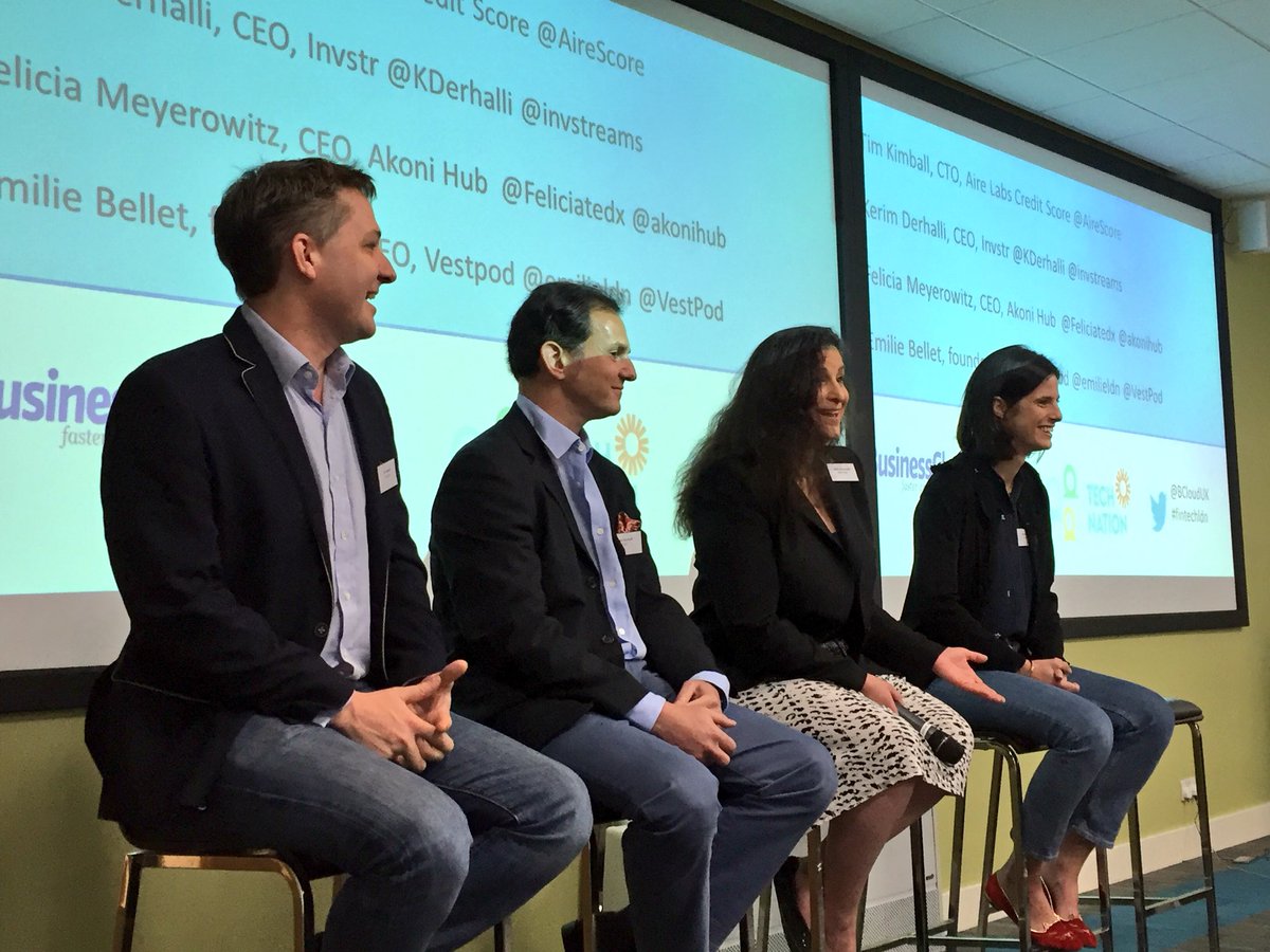 invstreams's tweet photo. Invstr CEO @KDerhalli spoke at The Future of Fintech event put on by @BCloudUK last week highlighting that #Fintech has to be FUN! This awesome event consisted of 3 panels in 90min. We are all looking forward to the next one! #fintechldn #fintechfuture #london #makeinvestingfun https://t.co/O23s3Q0D0Z